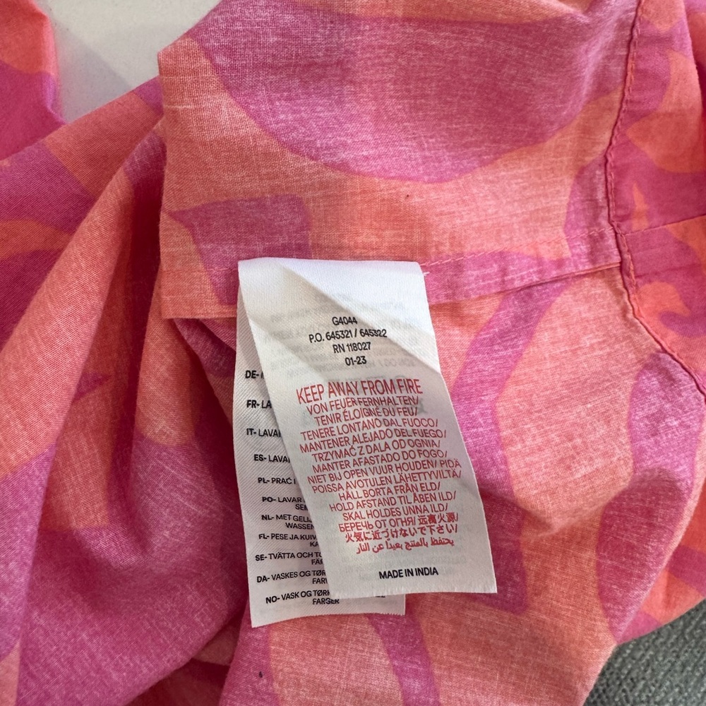 Mini Boden bright dress. Size 6-7 - Picture 5 of 5